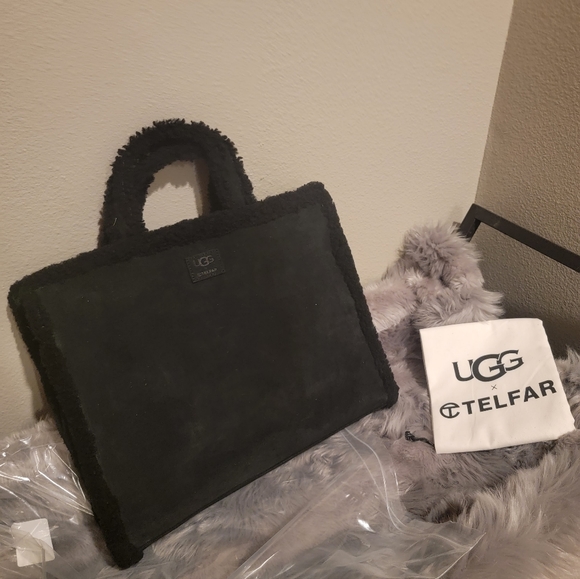 UGG x Telfar Medium Shopper Tote, Black - Picture 10 of 15